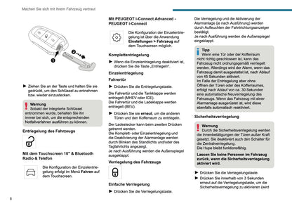 2025 Peugeot 2008 Owner's Manual | German