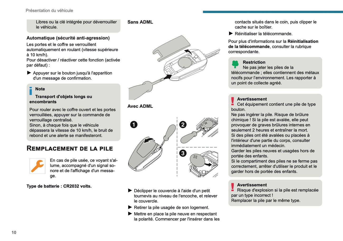 2025 Peugeot 2008 Owner's Manual | French