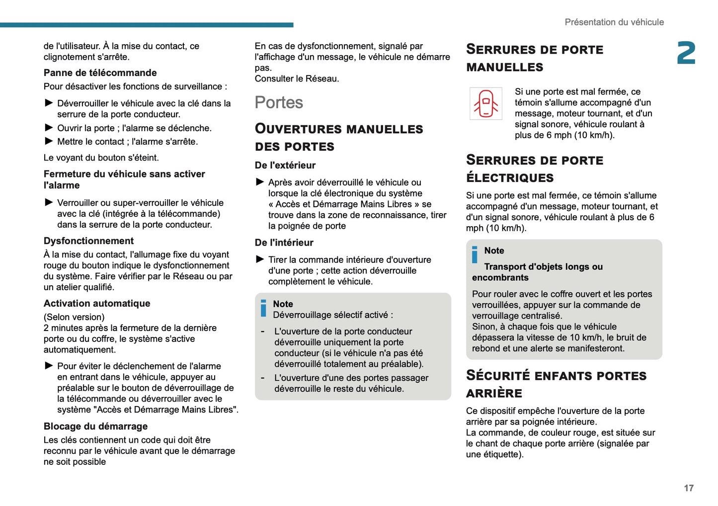 2025 Peugeot 2008 Owner's Manual | French