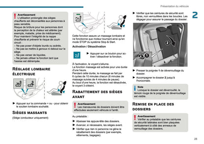 2025 Peugeot 2008 Owner's Manual | French