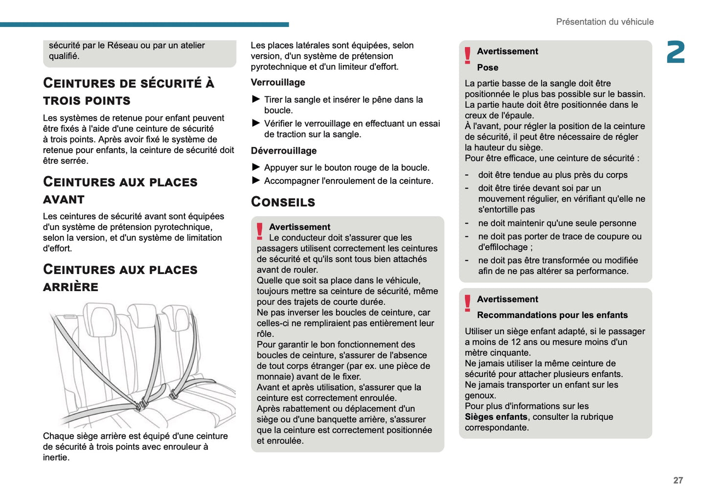 2025 Peugeot 2008 Owner's Manual | French