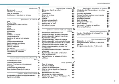 2025 Peugeot 2008 Owner's Manual | French
