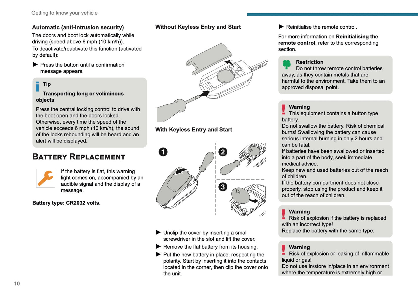 2025 Peugeot 208/e-208 Owner's Manual | English