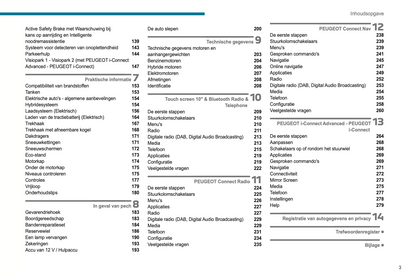 2023-2024 Peugeot 208/e-208 Owner's Manual | Dutch