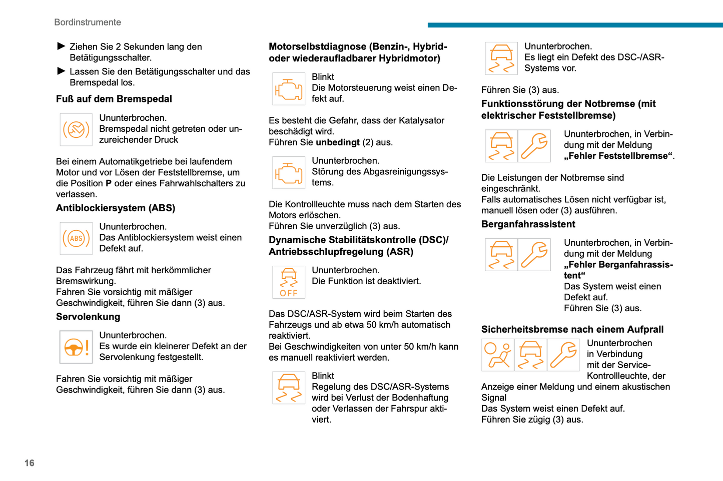 2024-2025 Peugeot 3008/e-3008/5008/e-5008 Owner's Manual | German