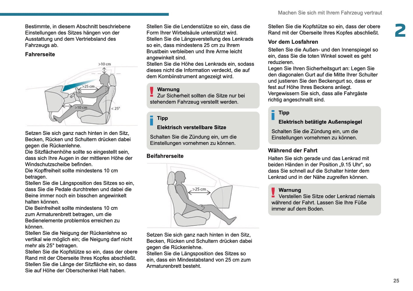 2025-2026 Peugeot 3008/5008 Owner's Manual | German