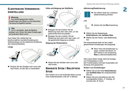 2025-2026 Peugeot 3008/5008 Owner's Manual | German