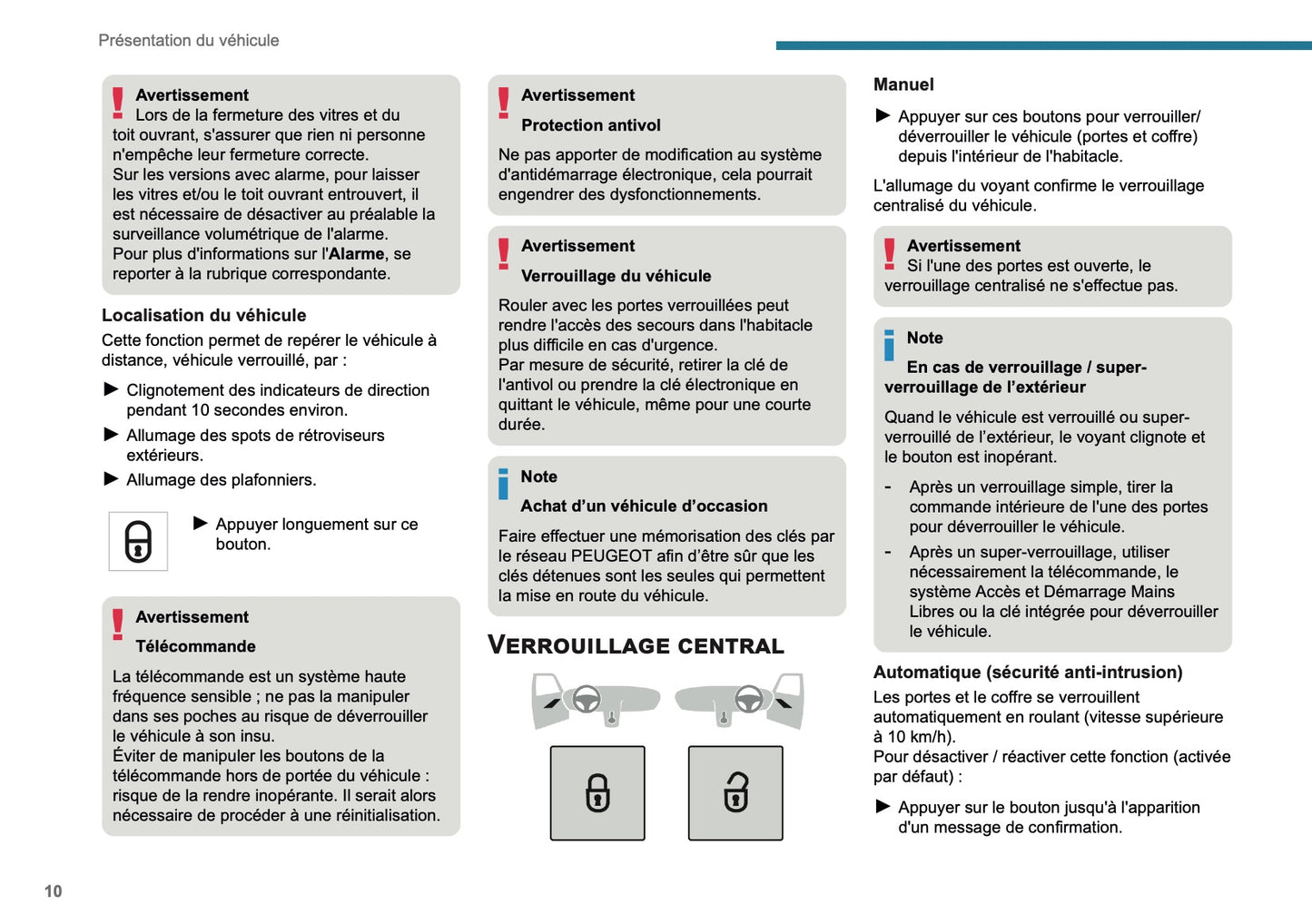 2025-2026 Peugeot 3008/5008 Owner's Manual | French