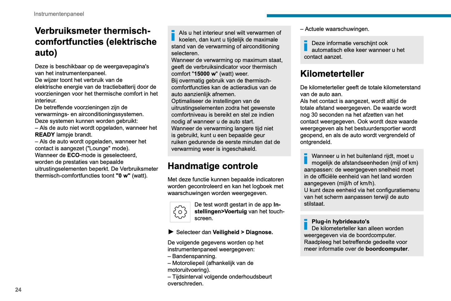 2024-2025 Peugeot 3008/e-3008/5008/e-5008 Owner's Manual | Dutch