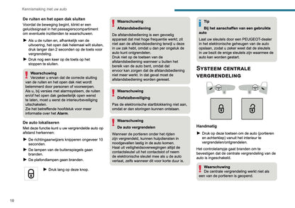 2025-2026 Peugeot 3008/5008 Owner's Manual | Dutch