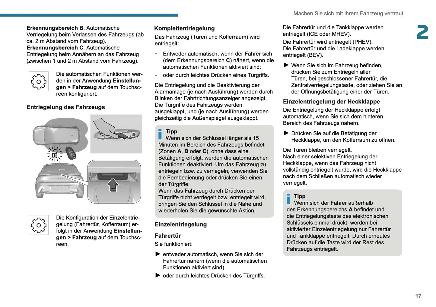 2025-2026 Peugeot 308 Owner's Manual | German