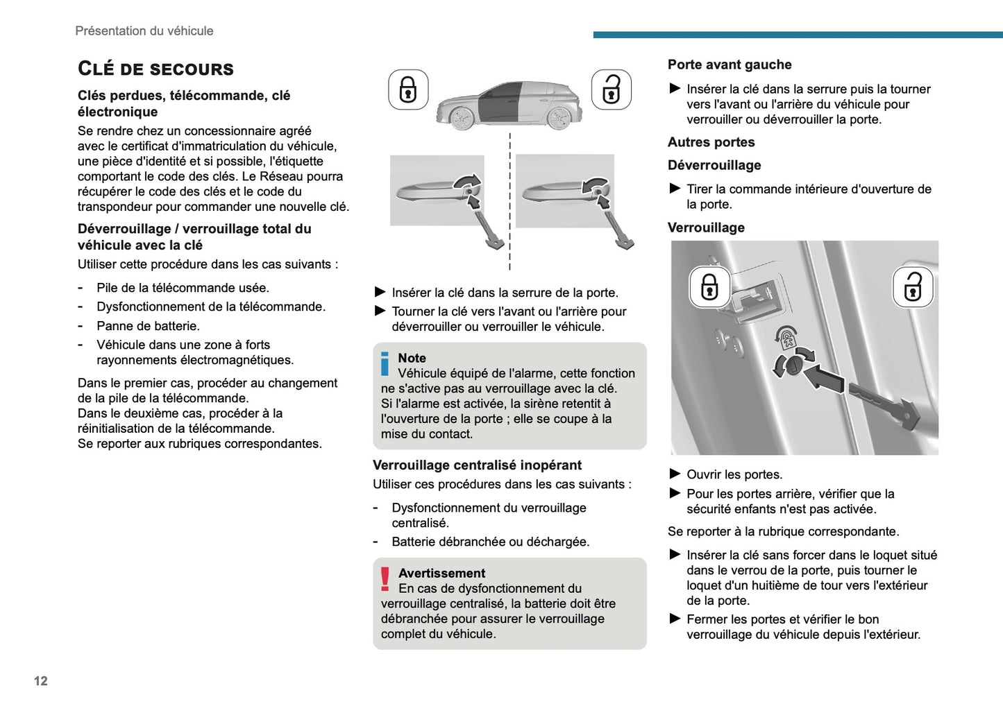 2025-2026 Peugeot 308 Owner's Manual | French