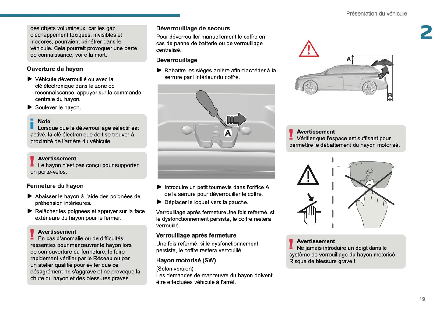 2025-2026 Peugeot 308 Owner's Manual | French