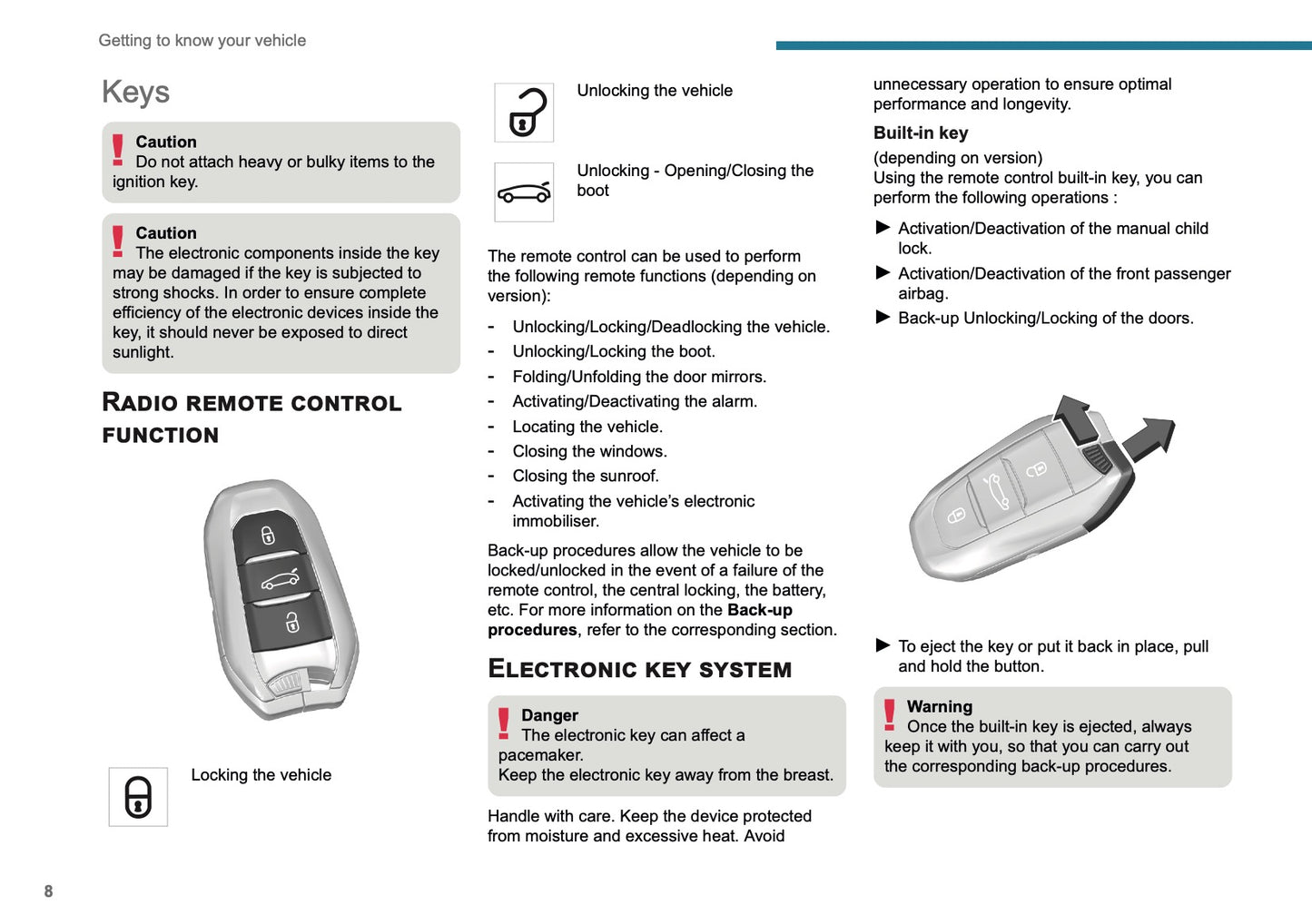 2025-2026 Peugeot 308 Owner's Manual | English