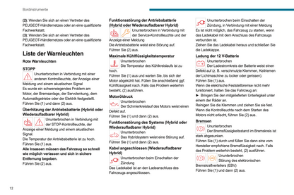 2024 Peugeot 408 Owner's Manual | German