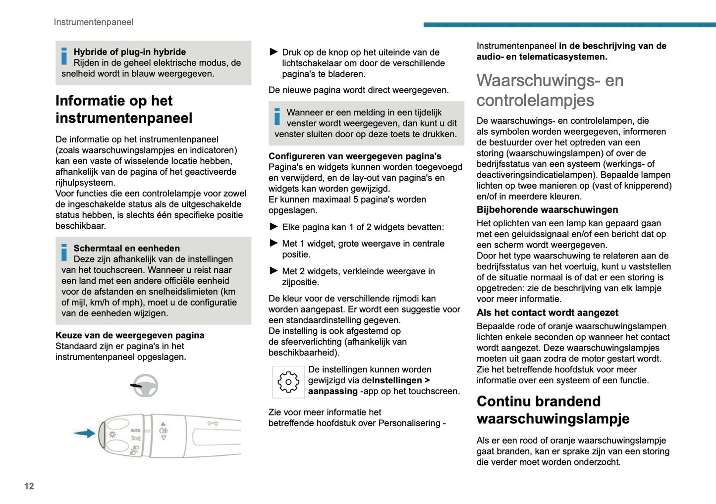 2024-2025 Peugeot 408 Owner's Manual | Dutch