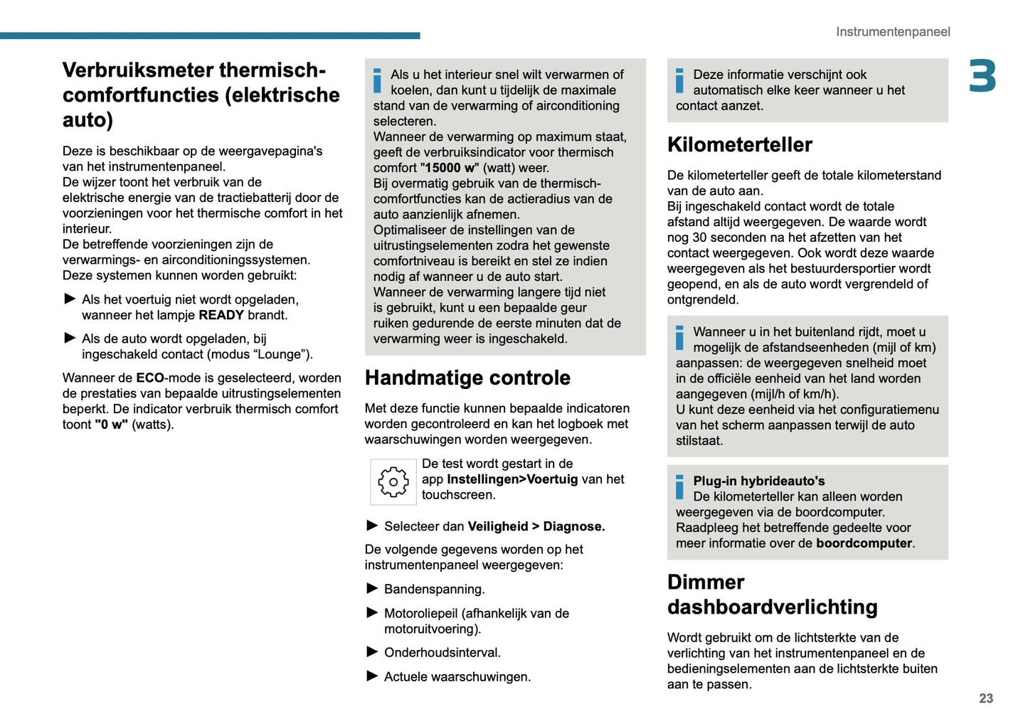 2024-2025 Peugeot 408 Owner's Manual | Dutch