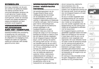 2025 Peugeot Boxer Owner's Manual | Dutch