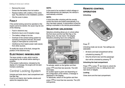 2025 Peugeot Expert/Traveller Owner's Manual | English