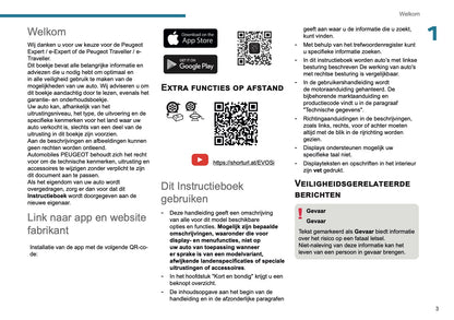 2025 Peugeot Expert/Traveller Owner's Manual | Dutch