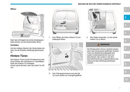 2026 Peugeot Rifter/Partner Owner's Manual | German