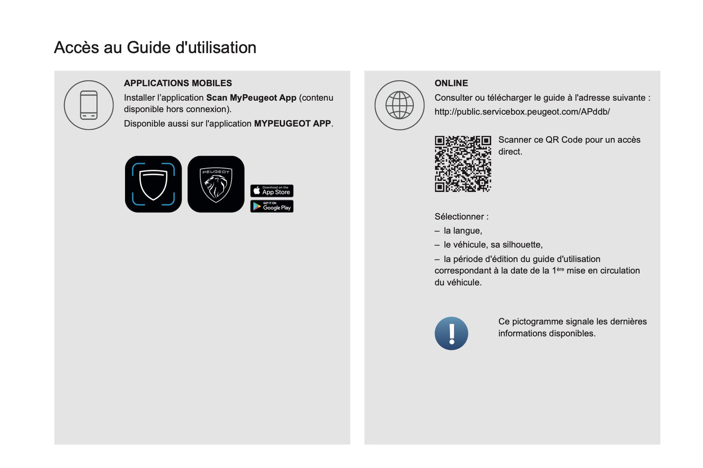 2021-2024 Peugeot Rifter/Partner Owner's Manual | French