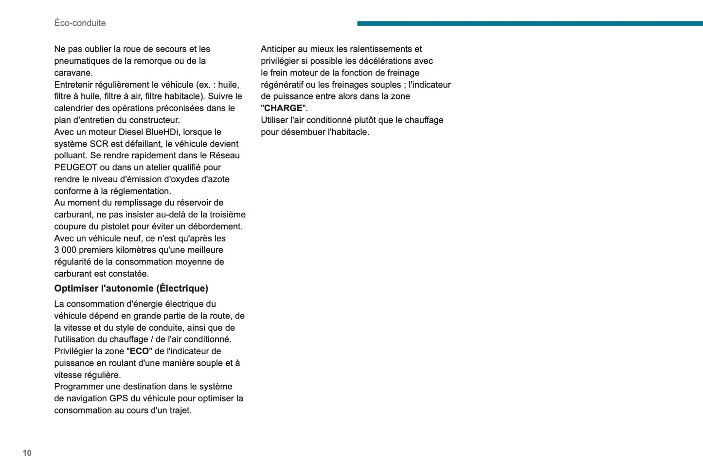 2024 Peugeot Rifter/e-Rifter/Partner/e-Partner Manuel du propriétaire | Français