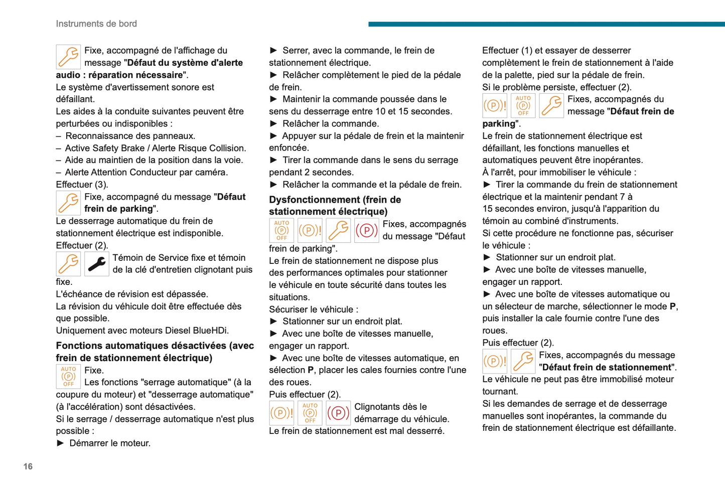 2024 Peugeot Rifter/e-Rifter/Partner/e-Partner Manuel du propriétaire | Français