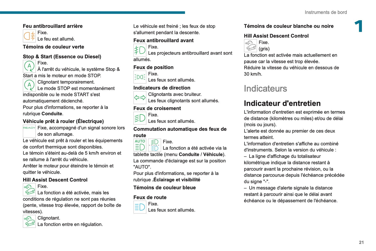 2024 Peugeot Rifter/e-Rifter/Partner/e-Partner Manuel du propriétaire | Français
