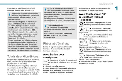 2024 Peugeot Rifter/e-Rifter/Partner/e-Partner Manuel du propriétaire | Français