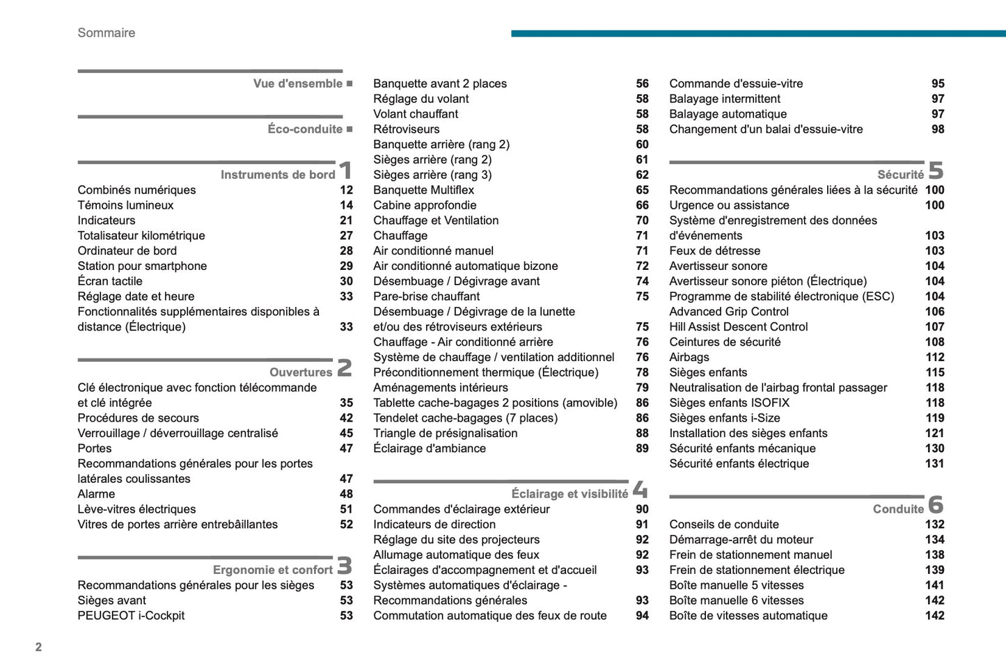 2024 Peugeot Rifter/e-Rifter/Partner/e-Partner Manuel du propriétaire | Français