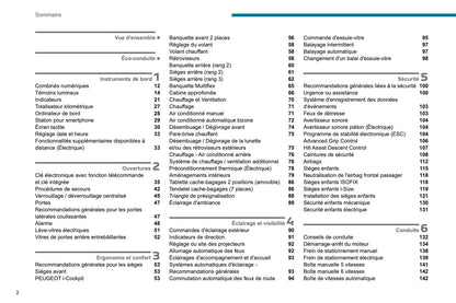 2024 Peugeot Rifter/e-Rifter/Partner/e-Partner Manuel du propriétaire | Français