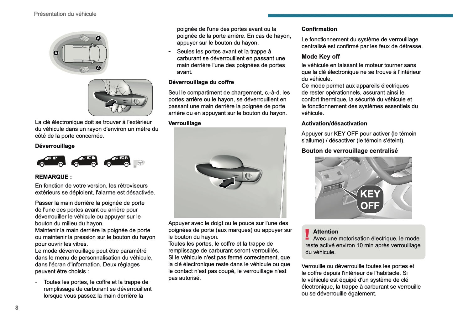 2025 Peugeot Rifter/Partner Manuel du propriétaire | Français
