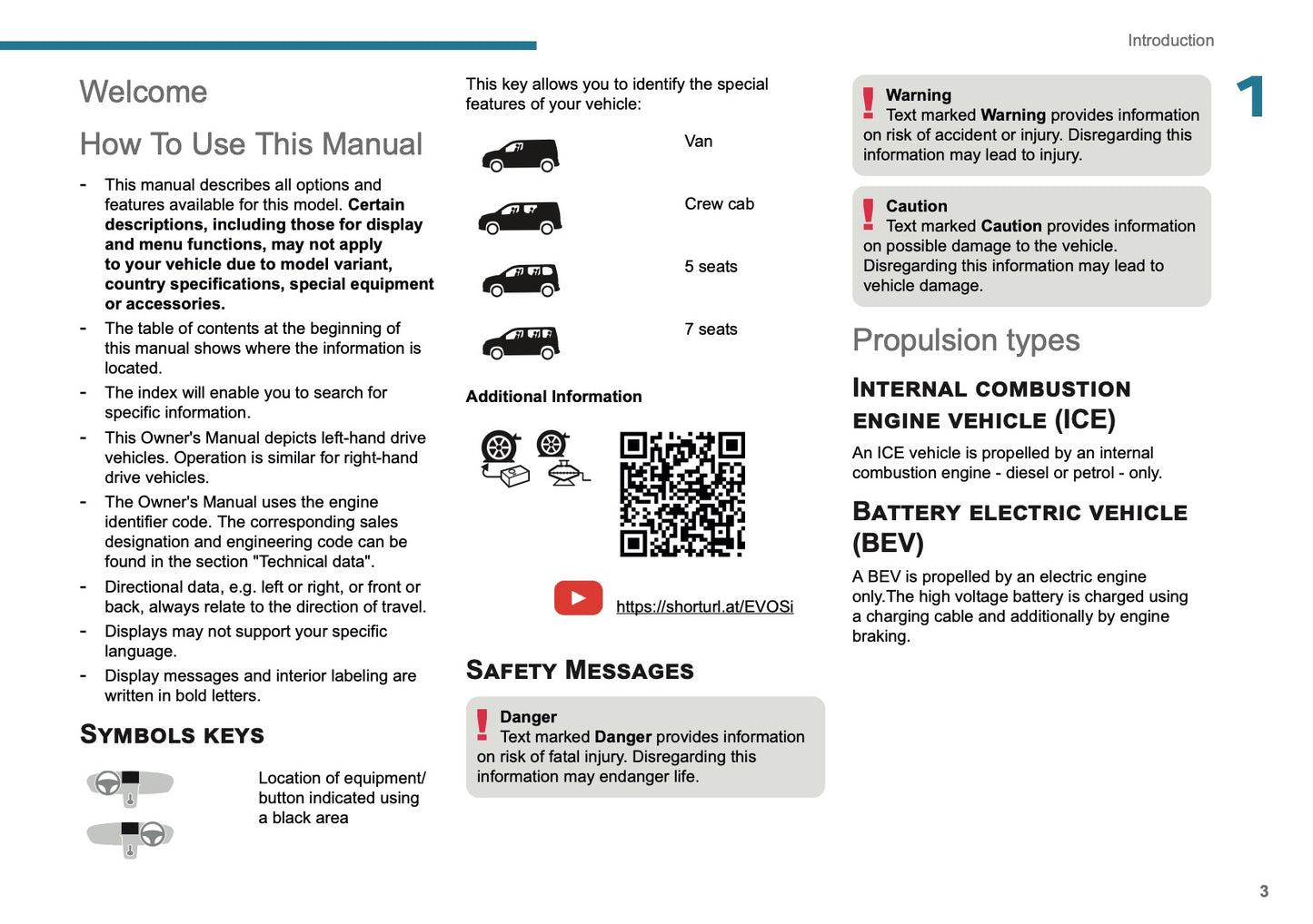2025 Peugeot Rifter/Partner Owner's Manual | English