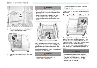 2026 Peugeot Rifter/Partner Owner's Manual | English