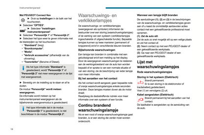 2021-2022 Peugeot Rifter/e-Rifter/Partner/e-Partner Owner's Manual | Dutch