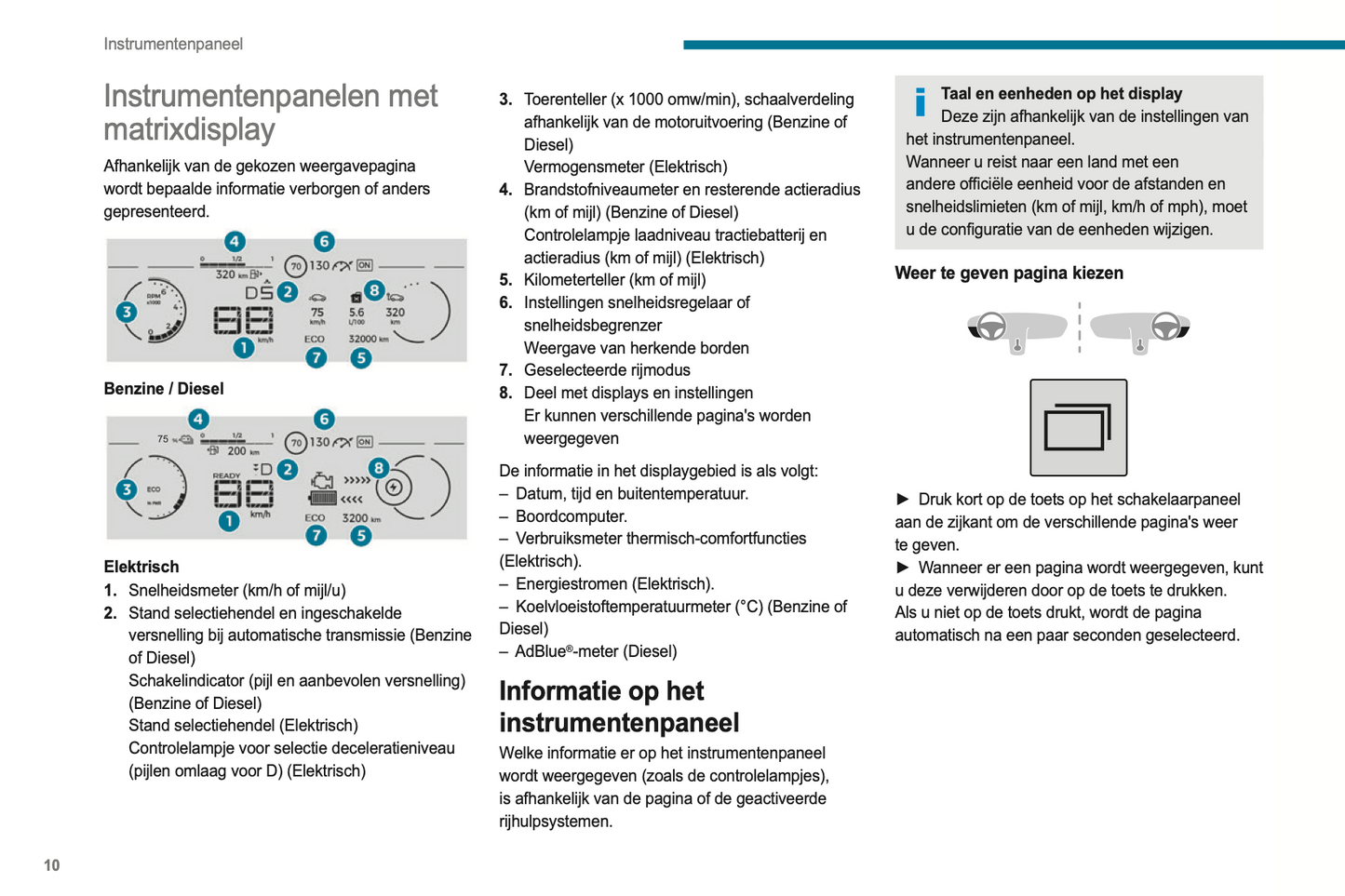 2024 Peugeot Rifter/e-Rifter/Partner/e-Partner Owner's Manual | Dutch