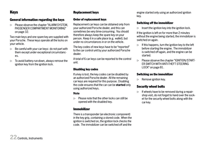 2008 Porsche Boxster S Owner's Manual | English