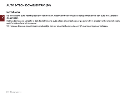 2024-2025 Renault 5 E-Tech Owner's Manual | Dutch