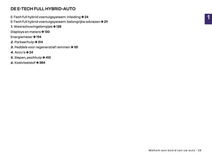 2026-2027 Renault Austral Owner's Manual | Dutch