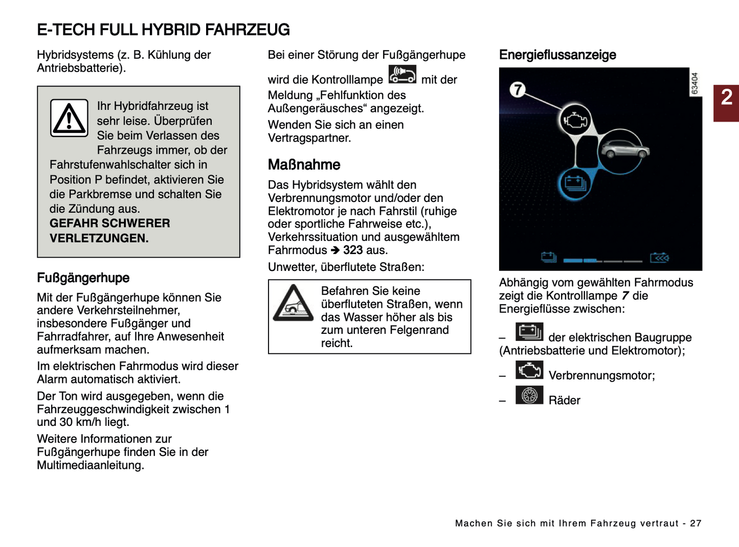 2024 Renault Captur Owner's Manual | German