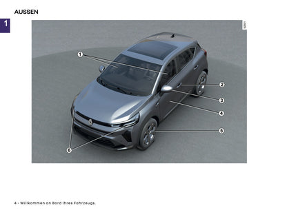 2026 Renault Captur Owner's Manual | German