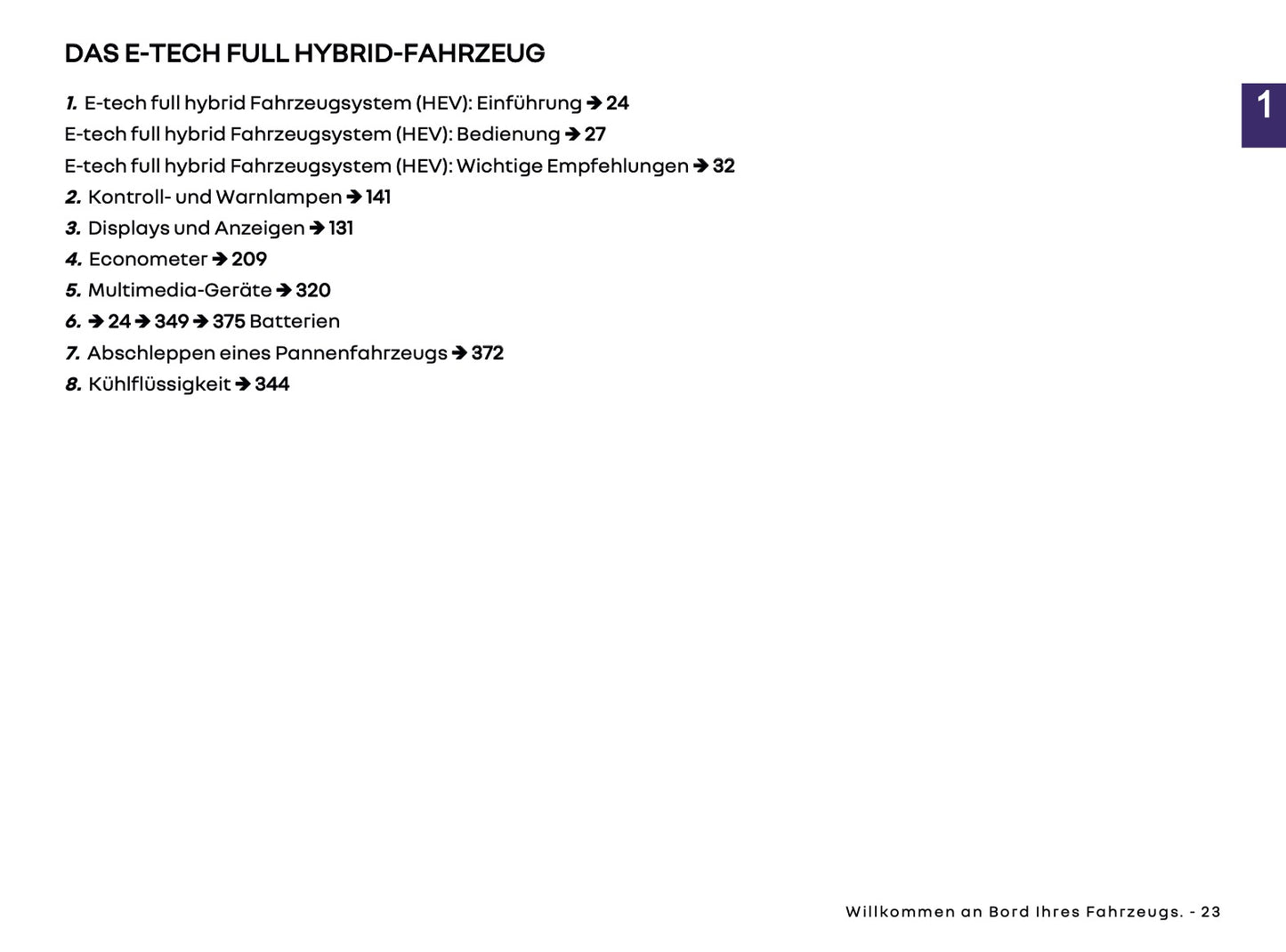 2025-2026 Renault Clio Owner's Manual | German
