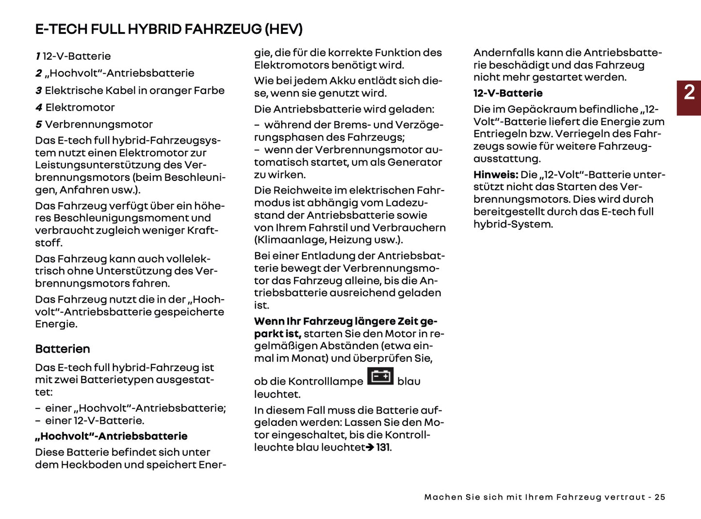 2025-2026 Renault Clio Owner's Manual | German