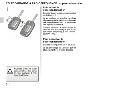 2023-2024 Renault Clio Owner's Manual | French