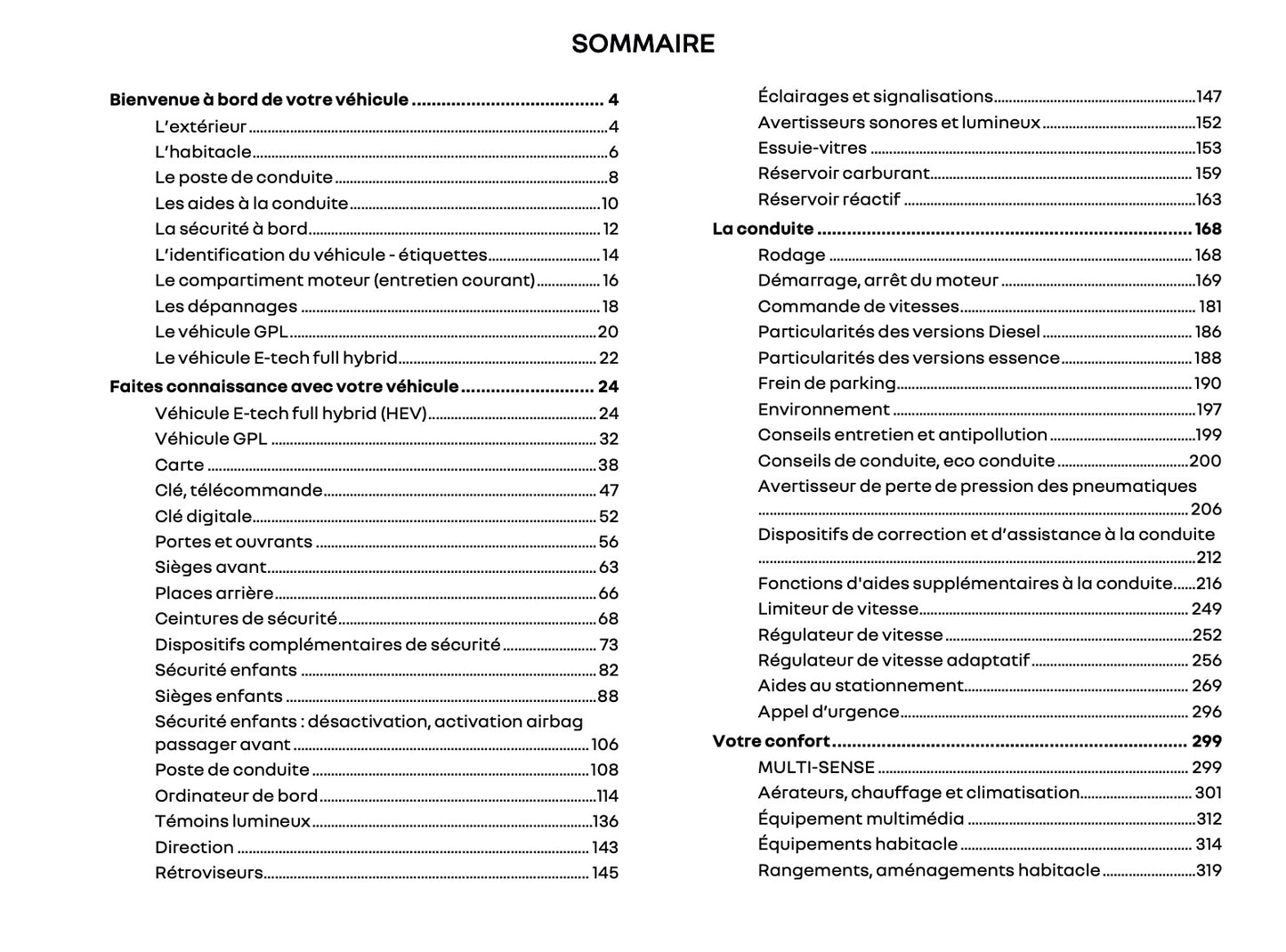 2024-2025 Renault Clio Owner's Manual | French