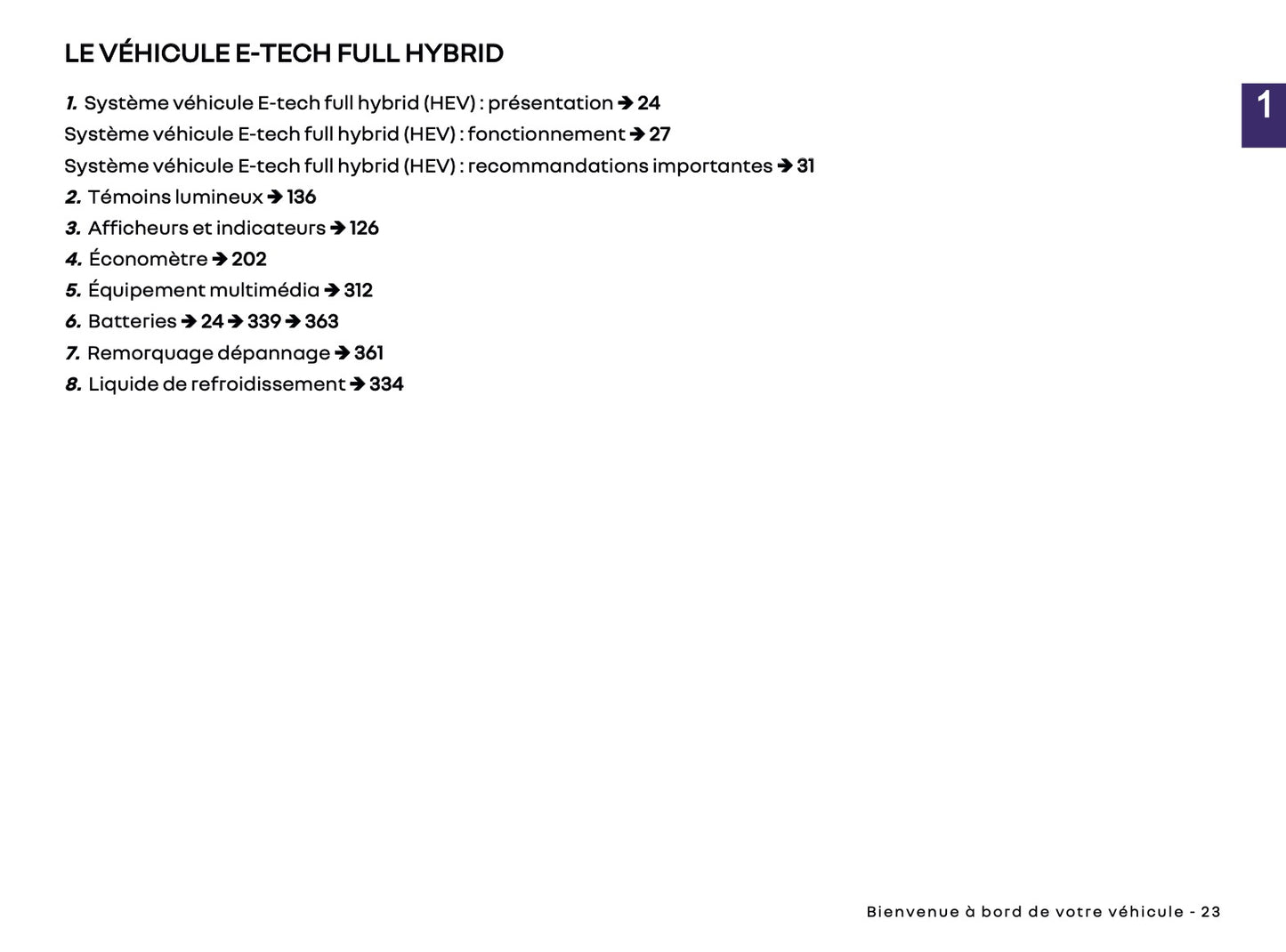 2024-2025 Renault Clio Owner's Manual | French