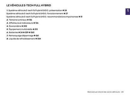 2024-2025 Renault Clio Owner's Manual | French