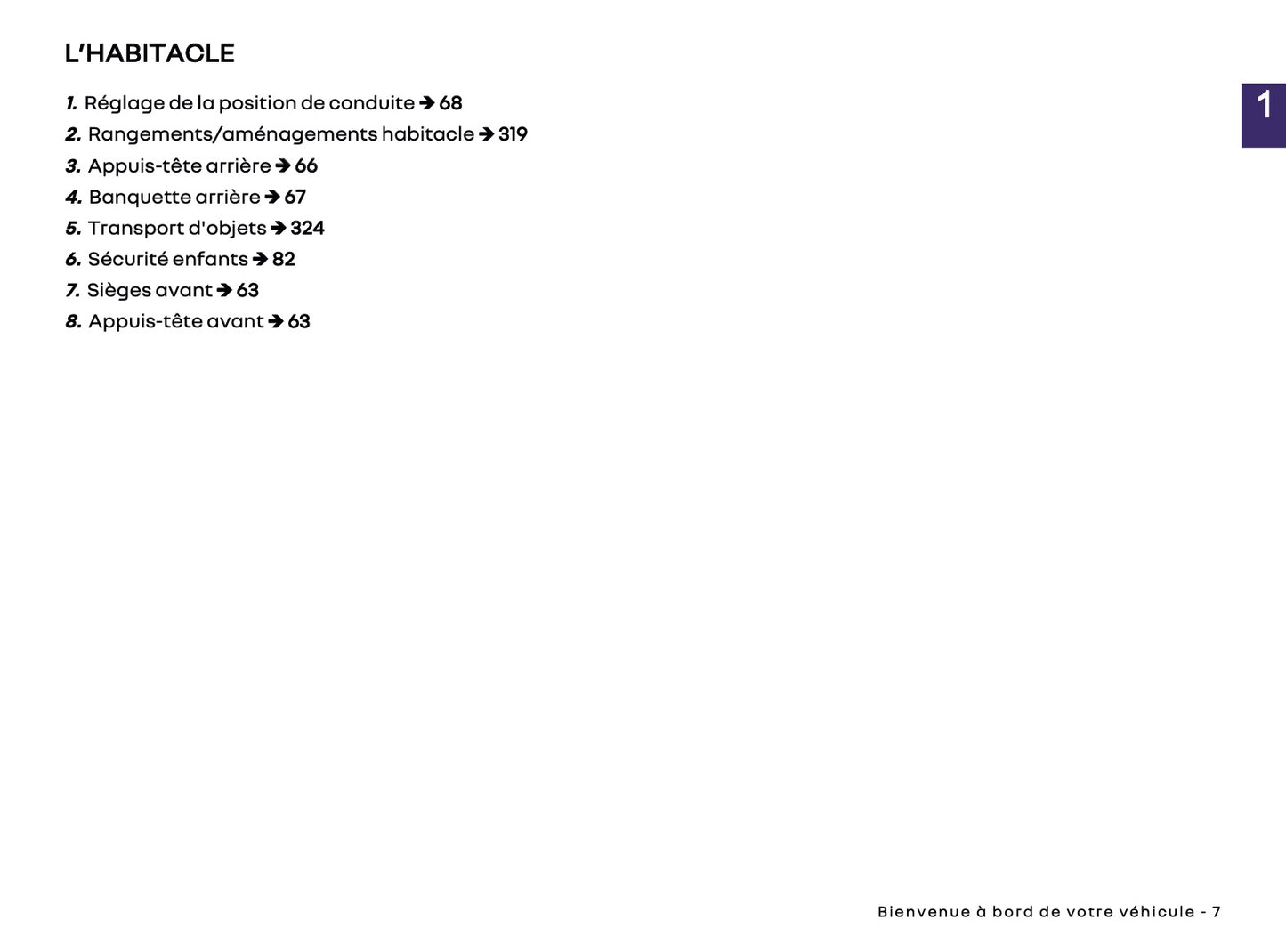 2024-2025 Renault Clio Owner's Manual | French