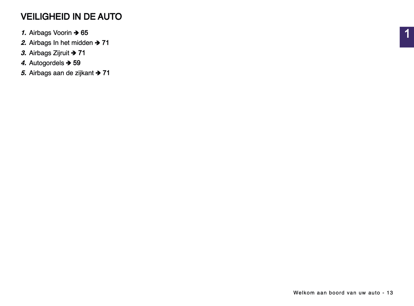 2024-2025 Renault Espace Owner's Manual | Dutch